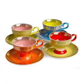 POLSPOTTEN - Grandma Espressotasse 4er Set