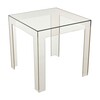 Kartell - Jolly - Tafel - licht fumé/transparant