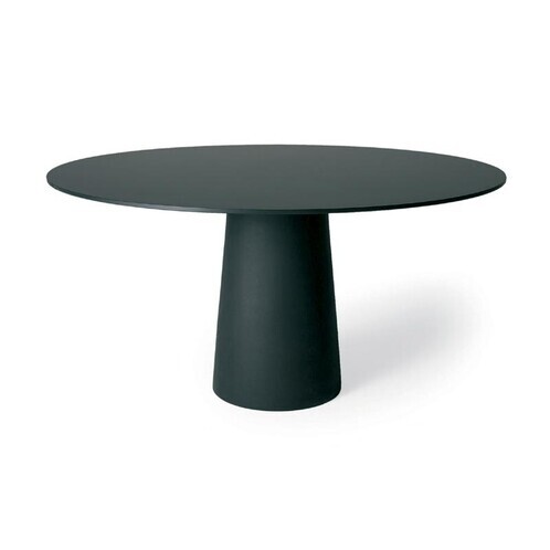 Moooi - Container - Table ronde - noir/HPL laminate/Ø120cm