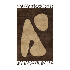 Ferm Living - Tapis laine Abstract