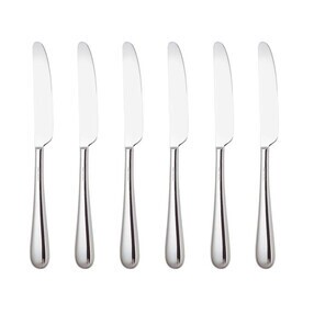 Alessi - Nuovo Milano Tafelmesser 6er Set