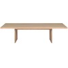 e15 - e15 TA23 Ashida - Table de salle à manger - chêne/blanc pigmentée/LxPxH 270x104,8x75cm