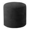 Softline - Drum Stool / Side Table M - black/Felt fabric 636/H 40cm / Ø 45cm