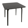Magis - Table First Outdoor - Table rectangulaire - noir/pied de table noir/Taille 1/79,2x79,2cm
