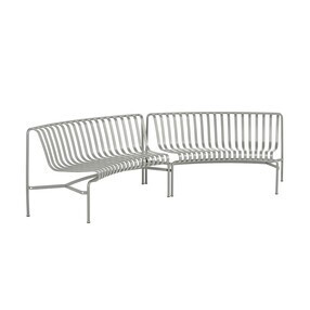 HAY - Palissade dining park bench in/in set van 2