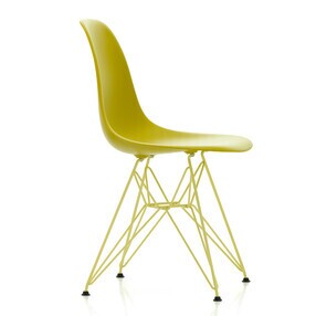 Vitra - Chaise Eames Plastic DSR RE structure citron