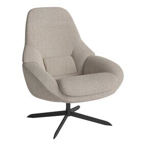 Bolia - Saga fauteuil zwart onderstel