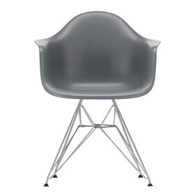 Vitra - Eames Plastic Armchair DAR RE Chromed Base
