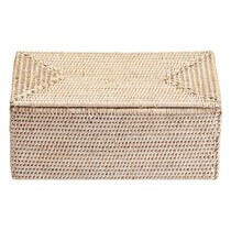 Decor Walther - Basket UTBMD Rattan-Behälter mit Deckel
