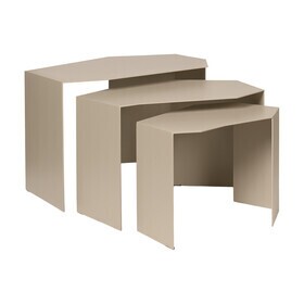 Ferm Living - Shard Cluster statafels set van 3