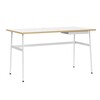 Normann Copenhagen - Journal - Table de bureau - blanc/châssis blanc, avec tiroir/H x L x W: 74 x 130 x 65cm