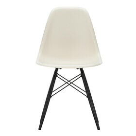Vitra - Eames Plastic Side Chair DSW RE zwart esdoorn