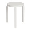 Artek - 60 - Tabouret - blanc/legs birch white lacquered