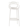 Kartell - Masters Barhocker 109cm - weiß/matt