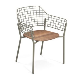 Emu - Lyze tuinstoel met armleuning teak
