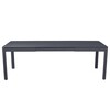 Fermob - Ribambelle Tisch mit 2 Einlegeplatten - anthrazit/149-234x 74 x 100cm