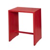 wb form - Ulmer - Tabouret - rouge feu/bois de hêtre/bouleau