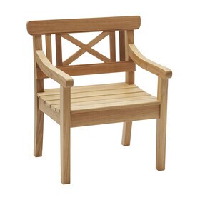 Fritz Hansen - Chaise de jardin avec accoudoirs Skagerak Drachmann