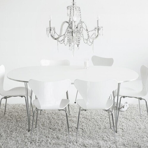 Fritz Hansen - Série 7 - Chaise lasurée 46cm