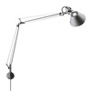 Artemide - Tolomeo Parete Wand LED Tischleuchte - aluminium/matt/mit Wandhalterung/BxH 67x81cm/3000K/450lm