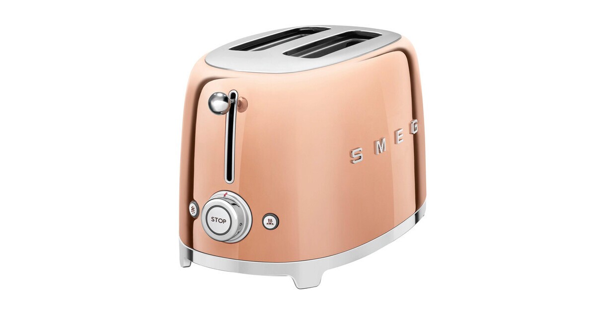 Tante been Wind Smeg TSF01 2 sneden toaster metalen | AmbienteDirect