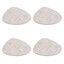 Hey-Sign - Set de 4 sets de table Stone 44x38cm