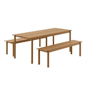 Muuto - Linear Steel Garden Set L 200cm