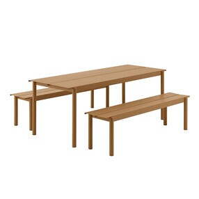 Muuto - Linear Steel tuinset L 200cm