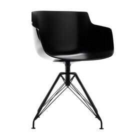 MDF Italia - Flow Slim - Armleunstoel poten LEM