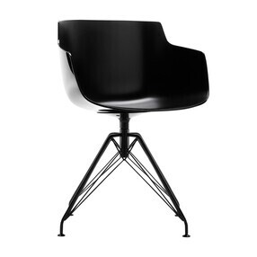 MDF Italia - Flow Slim - Armleunstoel poten LEM