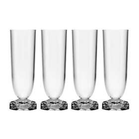 Kartell - Jellies Family Champagne Flute Set Of 4