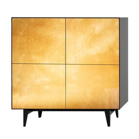 Piure - Nex Glamour Gold Sideboard 110,5x48x109,3cm