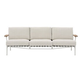 Muuto - Canapé 3 places de jardin Settle