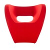 Moroso - Victoria and Albert Armchair - red/fabrics Kvadrat Divina 623