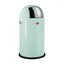 Wesco - Pushboy Abfalleimer 50L - mint/edelstahl/H:75.5cm x Ø40cm/50L