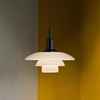 Louis Poulsen - PH 3 1/2-3 Glass Suspension Lamp