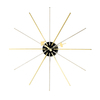 Vitra - Star Clock Nelson - chrome/brass/Ø61cm