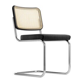 Thonet - S 32 SPV sledestoel gestoffeerd
