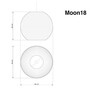 graypants - Moon - Suspension  - dessin au trait