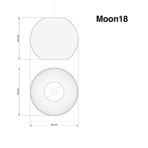 graypants - Moon - Suspension  - dessin au trait