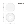 graypants - Moon - Suspension  - dessin au trait