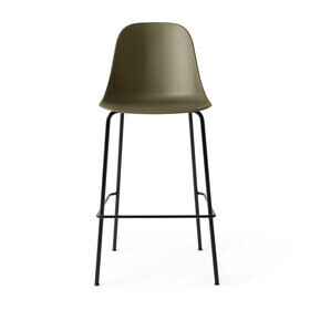 Audo - Harbour Bar Stool with Black Base 73cm