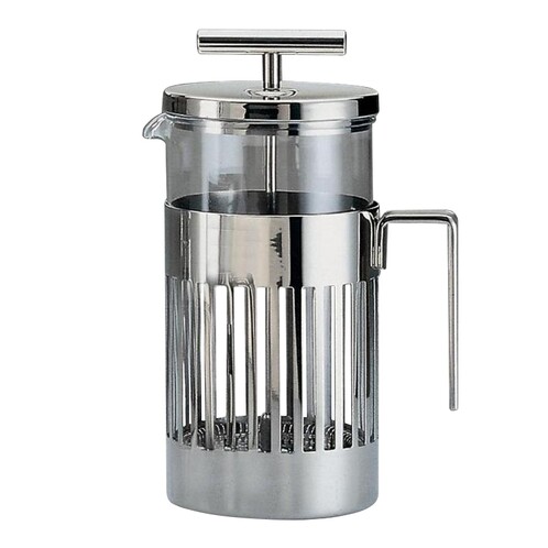 Alessi - Kaffeebereiter 9094 - poliert/Edelstahl/8 Tassen