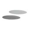 Stelton - Emma Plate Set Of 2 - grey/H 1,5cm, Ø 22cm