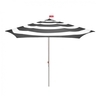 Fatboy - Fatboy Stripesol Parasol - anthracite/white/Ø350cm / H 265cm/delivery without parasol stand