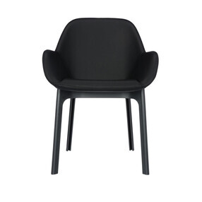Kartell - Clap - Fauteuil en cuir synthétique