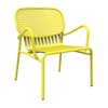 Petite Friture - Week-End - Fauteuil - jaune RAL 1016/peinture époxy grainée/PxHxP 66x77x62cm/pour usages indoor & outdoor