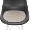 Hey-Sign - Sitzauflage Eames Sidechair antirutsch - hellgrau meliert/Filz