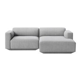 &Tradition - Develius 2-zits sofa chaise longue rechts