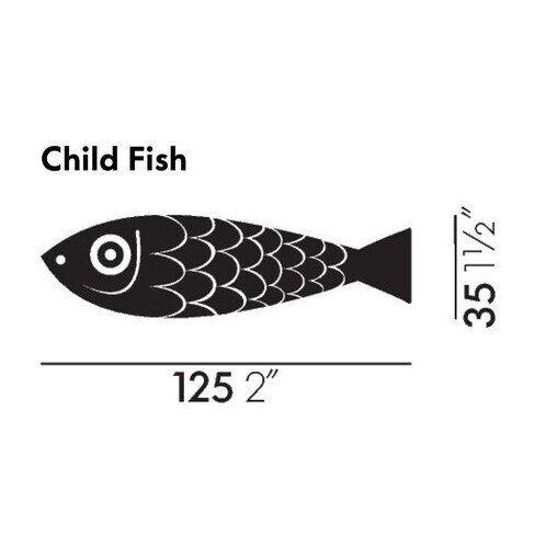 Vitra - Mother Fish and Child Wooden Dolls - line drawing